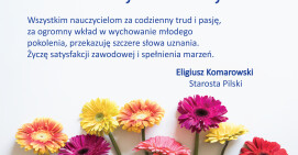 Nauczycielom z okazji ich Święta 