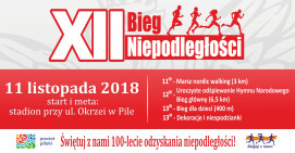 Zapraszamy na bieg i wspólne śpiewanie hymnu! 