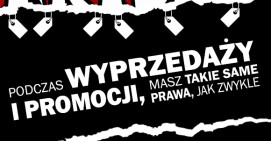 Bądźmy czujni podczas wyprzedaży!
