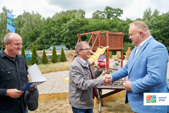 Starosta Pilski z odznaką „Zasłużony dla Polskiego Związku Wędkarskiego” 