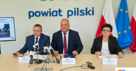 Remonty dróg i chodników w gminach powiatu pilskiego