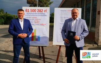 Ponad 8 mln zł na remonty dróg w powiecie pilskim z Funduszu Dróg Samorządowych