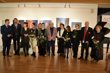 43. Salon Pilski ART 2019. Tłumy artystów i gości