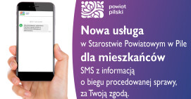 SMS z informacją dla mieszkańca. Nowa usługa w Starostwie Powiatowym w Pile