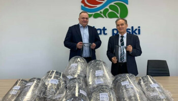 1000 przyłbic ochronnych dla personelu szpitala w Pile