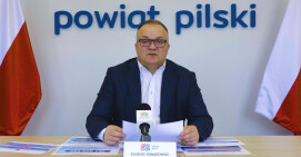 Nieodpłatne maseczki dla petentów Starostwa Powiatowego w Pile
