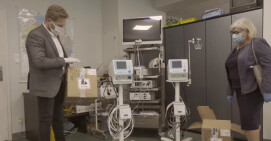Dwa nowe respiratory dla szpitala, dla małych dzieci 