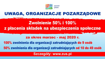 Pomoc dla organizacji pozarządowych w czasie pandemii koronawirusa