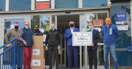 Dary dla szpitala od kibiców Kolejorza i Klubu Lech Poznań
