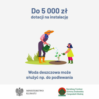 Dotacje na przydomowe instalacje zatrzymujące wody opadowe