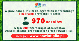 Organizacja matur 2020 w powiecie pilskim 