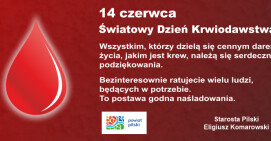 Dziękujemy krwiodawcom