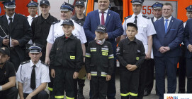 Nowy samochód dla OSP Miasteczko Krajeńskie przy wsparciu Powiatu