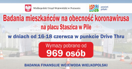 Blisko 1000 osób w pilskim punkcie Drive Thru