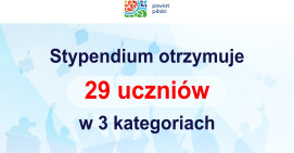Stypendia Starosty Pilskiego dla najlepszych uczniów 