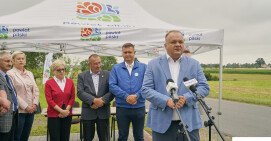 Budowa chodnika Górka Klasztorna - Wiktorówko