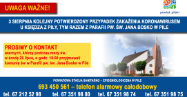 Nowe przypadki koronawirusa. Zakażony kolejny ksiądz z Piły