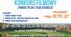 Nagraj filmik o powiecie pilskim i weź udział w konkursie