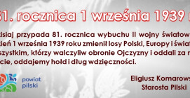 81. rocznica wybuchu II wojny światowej