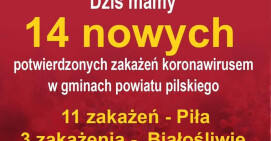 Dobowy rekord. Od początku epidemii zaraziło się 107 osób