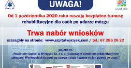 Ogromna szansa dla osób po udarze mózgu na powrót do zdrowia