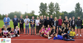 Finał igrzysk szkolnych na Stadionie Powiatowym przy Okrzei