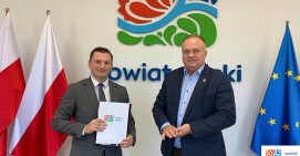 Starosta Pilski przekazał pozwolenie na budowę ścieżki Kotuń-Piła