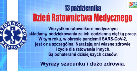 Dziękujemy ratownikom medycznym za ich poświęcenie
