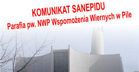 Apel Sanepidu do wiernych z parafii na os. Górnym w Pile  