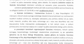 Ogłoszenie Starosty Pilskiego - 26.10.2020