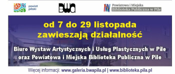 Placówki kultury zawieszają działalność