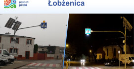 Doświetliliśmy trzy przejścia dla pieszych. Są bezpieczniejsze