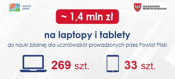 Nowy sprzęt do nauki zdalnej trafi do naszych szkół