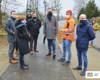 Nowy chodnik w Kotuniu oddany do użytku