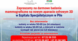 Warto skorzystać z badań na nowym mammografie