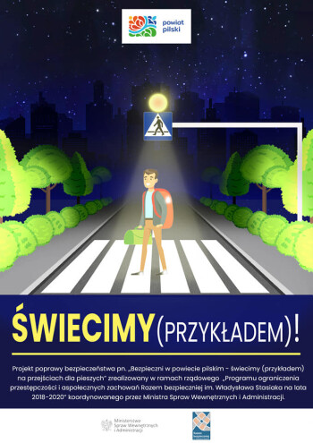 Świecimy (przykładem) na przejściach dla pieszych