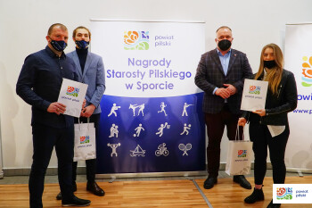 Nagrody Starosty Pilskiego w Sporcie za sukcesy w 2020 roku