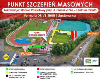 Powiat Pilski utworzy 2 punkty szczepień powszechnych w Pile 