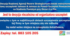 Komunikat dotyczący szczepień