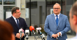 Minister Michał Wójcik z wizytą w Powiecie Pilskim 