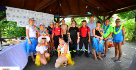Piknik sportowo-plażowy w Wolsku zorganizowany przez panie z KGW