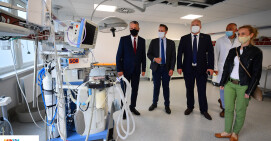 Wojewoda Wielkopolski odwiedził Szpital Specjaliistyczny w Pile 