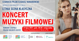 Przeboje muzyki filmowej na Stadionie Powiatowym przy Okrzei