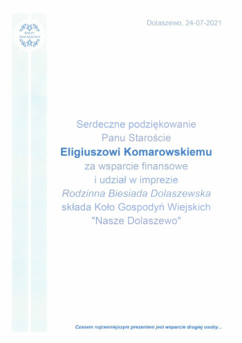 Rodzinna Biesiada Dolaszewska