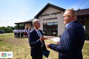 Świetlica wiejska w Luchowie - kolejna inwestycja w gm. Łobżenica