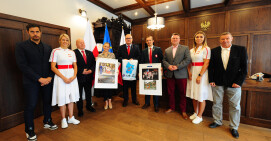 Uczestniczki Igrzysk w Tokio 2020 z wizytą w Starostwie 