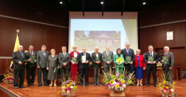 Medal dla Starosty na 40-lecie Polskiego Związku Działkowców