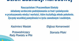 Życzenia z okazji Dnia Edukacji Narodowej