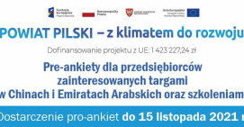 Dla przedsiębiorców zainteresowanych rynkami zagranicznymi  
