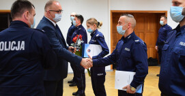 Nagrody Starosty Pilskiego dla policjantów 